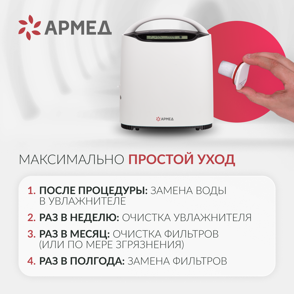 Концентратор кислорода Армед YU500 